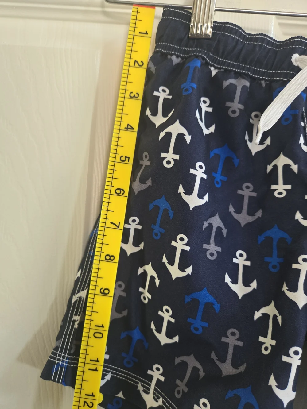 Gymboree Navy Anchor Print Kid's Swim Shorts